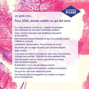 Un petit mot pour 2026